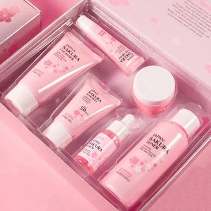 "Japan sakura skin care kit"